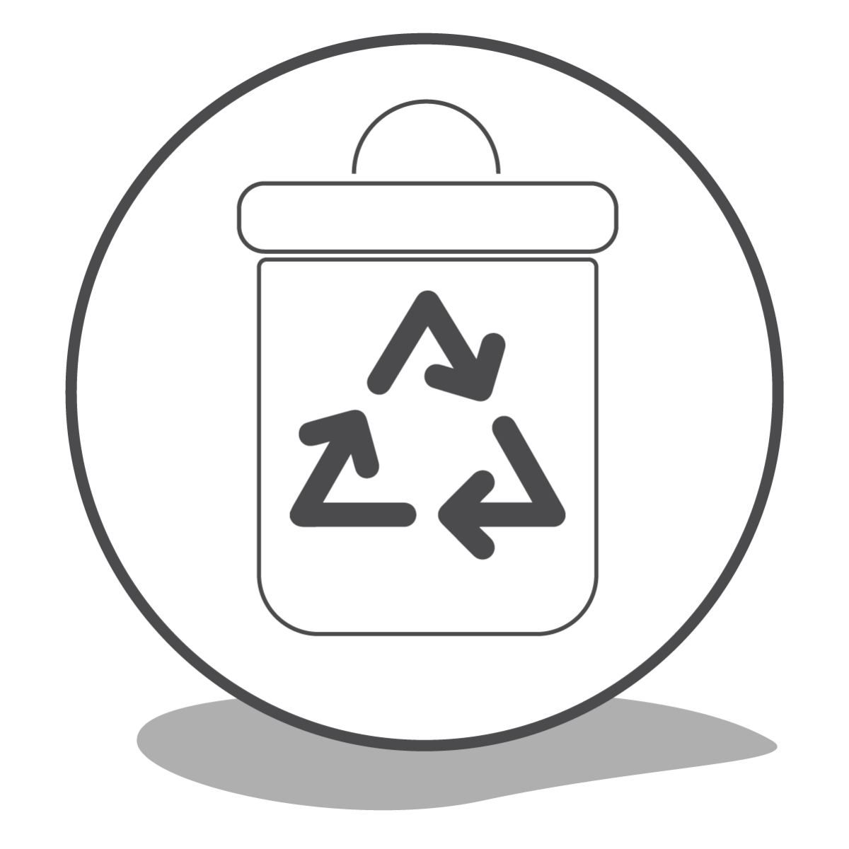 Reparieren statt wegwerfen: Icon für Entsorgen